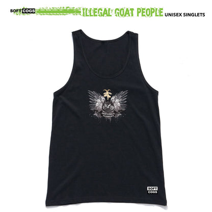 Illegal Goat People - Unisex Singlets